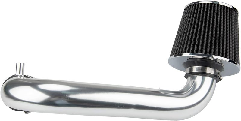 AUTOSITY Cold Air Intake Kit, Aluminum Polished Car Air Intake Pipe Kit for Civic 2001-2005 L4 1.7L, Black - Image 4